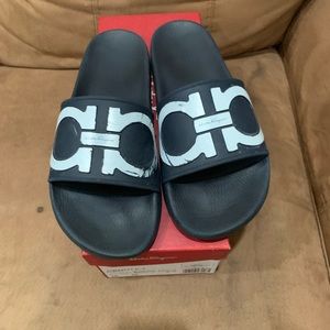 Salvatore Ferragamo Mens Slides